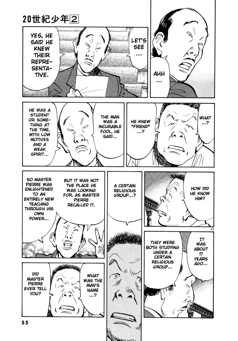 20Th Century Boys Chapter 13 page 13 - MangaKakalot