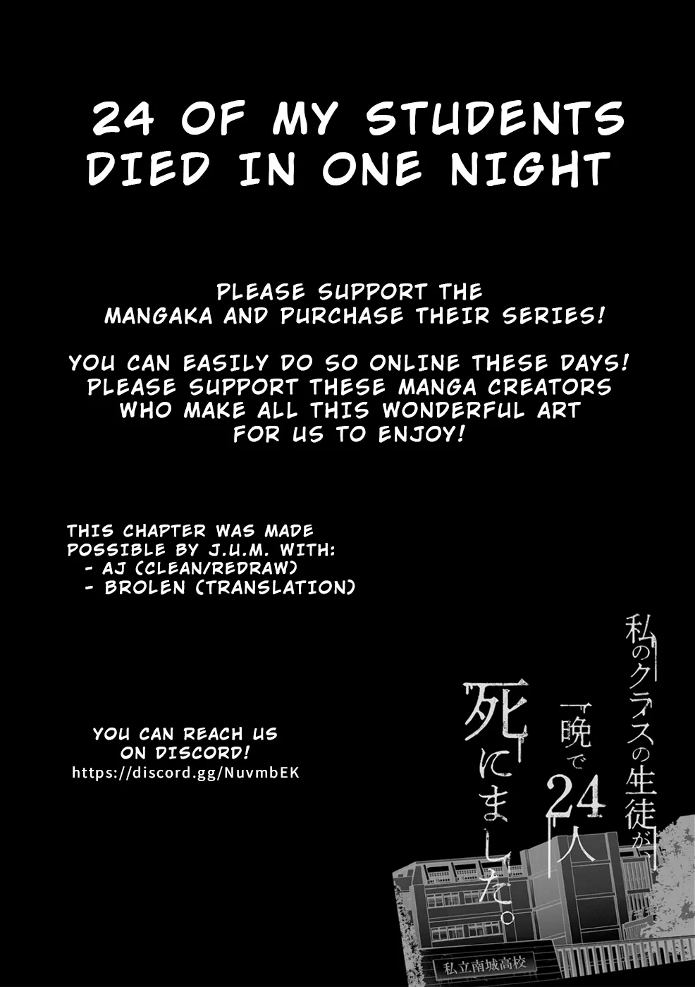 24 of my Students in my Class Died in One Night Chapter 12 page 36 - MangaKakalot