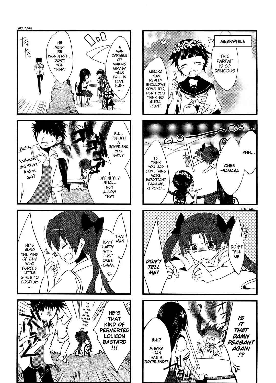 4-Koma Koushiki Anthology - Toaru Kagaku No Railgun X Toaru Majutsu No Index - Page 20