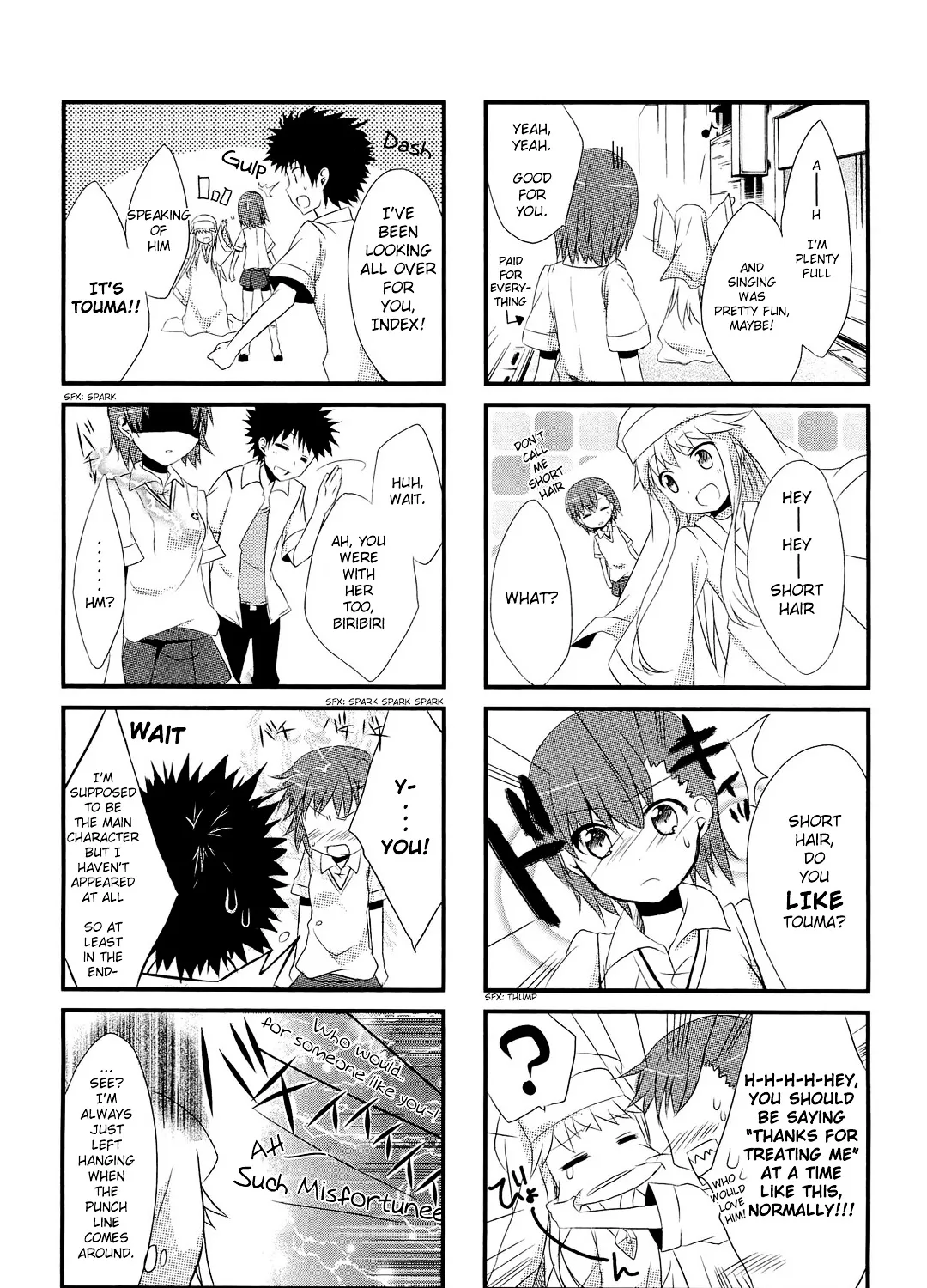 4-Koma Koushiki Anthology - Toaru Kagaku No Railgun X Toaru Majutsu No Index - Page 24