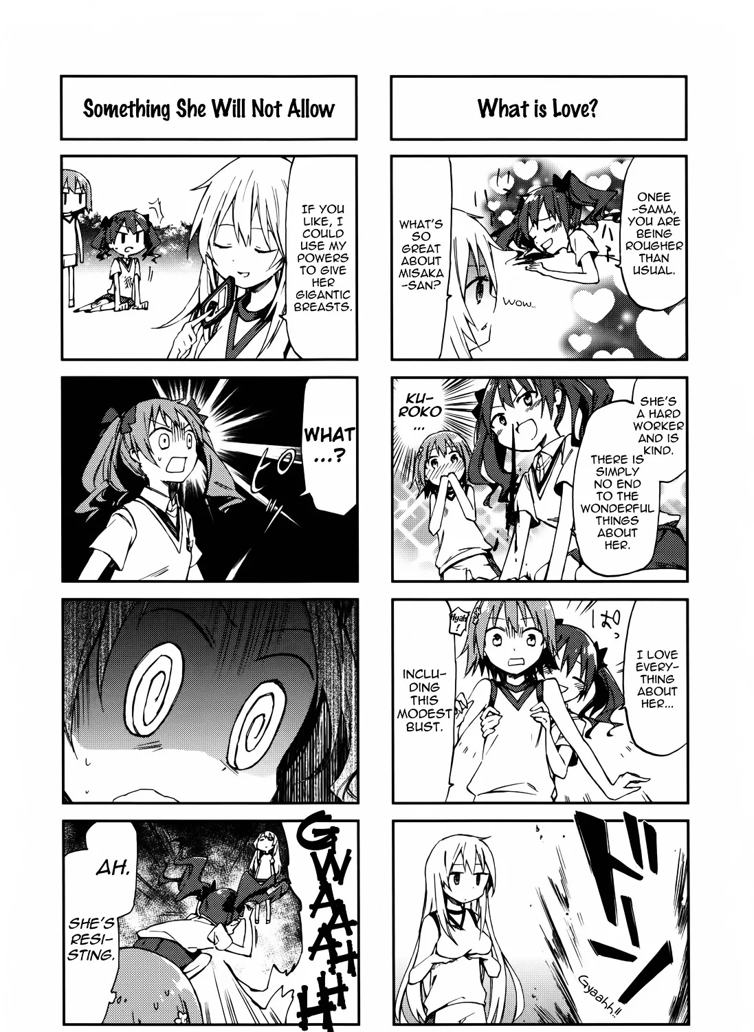 4-Koma Koushiki Anthology - Toaru Kagaku No Railgun X Toaru Majutsu No Index - Page 8