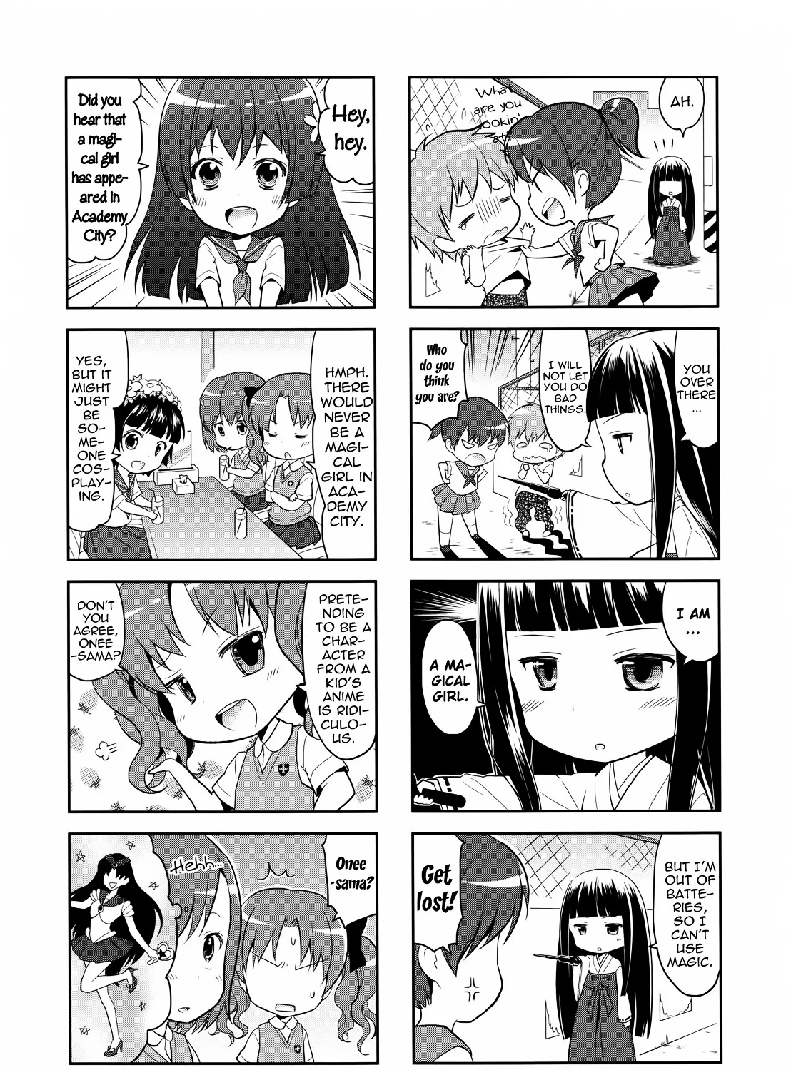 4-Koma Koushiki Anthology - Toaru Kagaku No Railgun X Toaru Majutsu No Index - Page 12