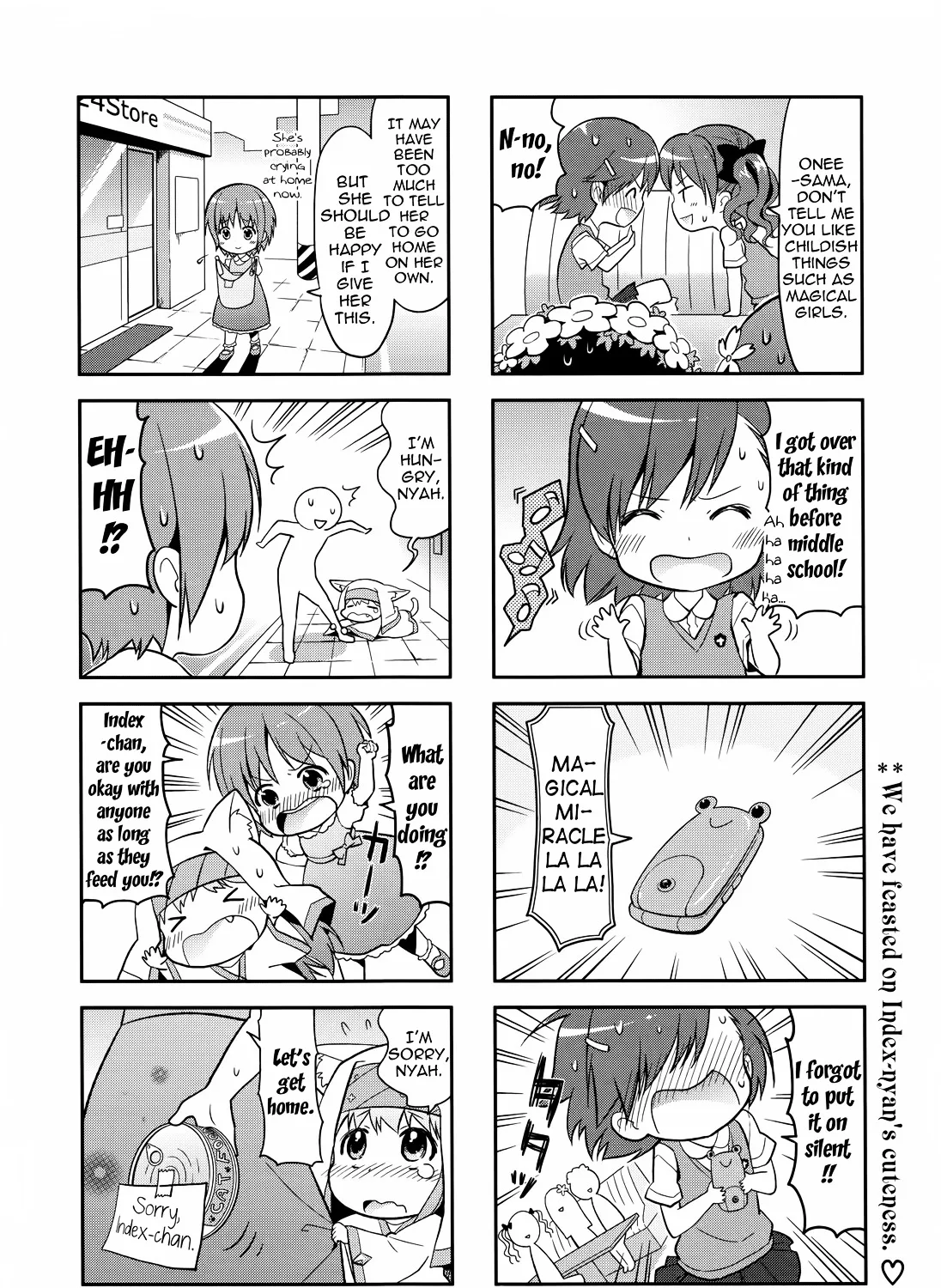 4-Koma Koushiki Anthology - Toaru Kagaku No Railgun X Toaru Majutsu No Index - Page 14