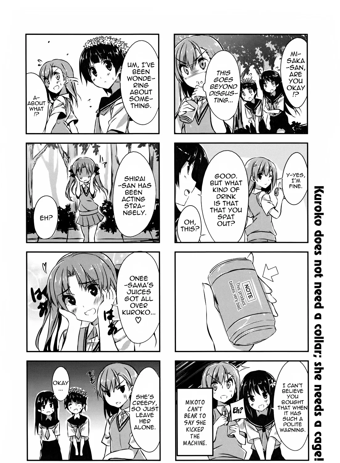 4-Koma Koushiki Anthology - Toaru Kagaku No Railgun X Toaru Majutsu No Index - Page 14