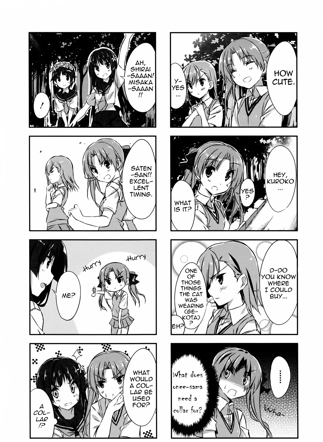 4-Koma Koushiki Anthology - Toaru Kagaku No Railgun X Toaru Majutsu No Index - Page 4