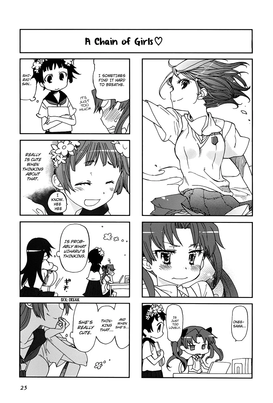 4-Koma Koushiki Anthology - Toaru Kagaku No Railgun X Toaru Majutsu No Index - Page 7