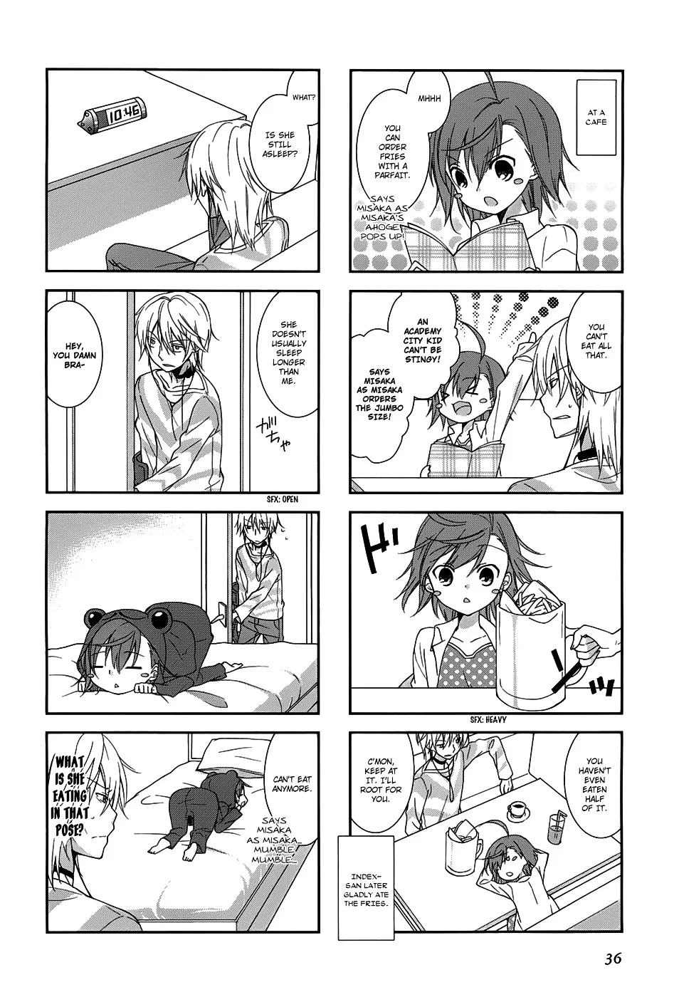 4-Koma Koushiki Anthology - Toaru Kagaku No Railgun X Toaru Majutsu No Index - Page 4