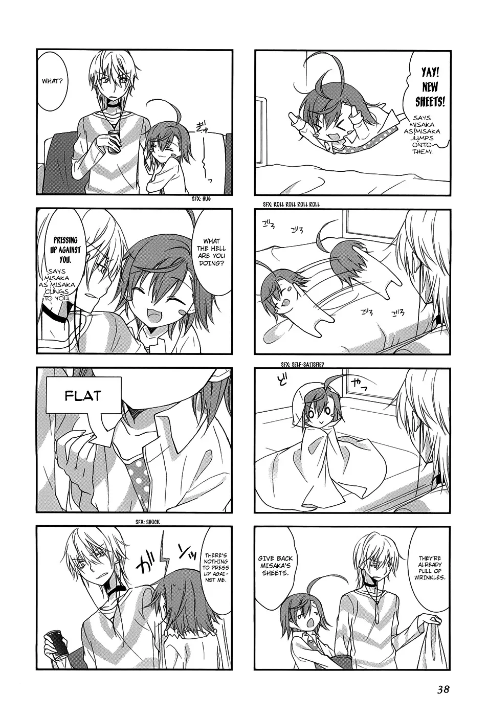 4-Koma Koushiki Anthology - Toaru Kagaku No Railgun X Toaru Majutsu No Index - Page 6