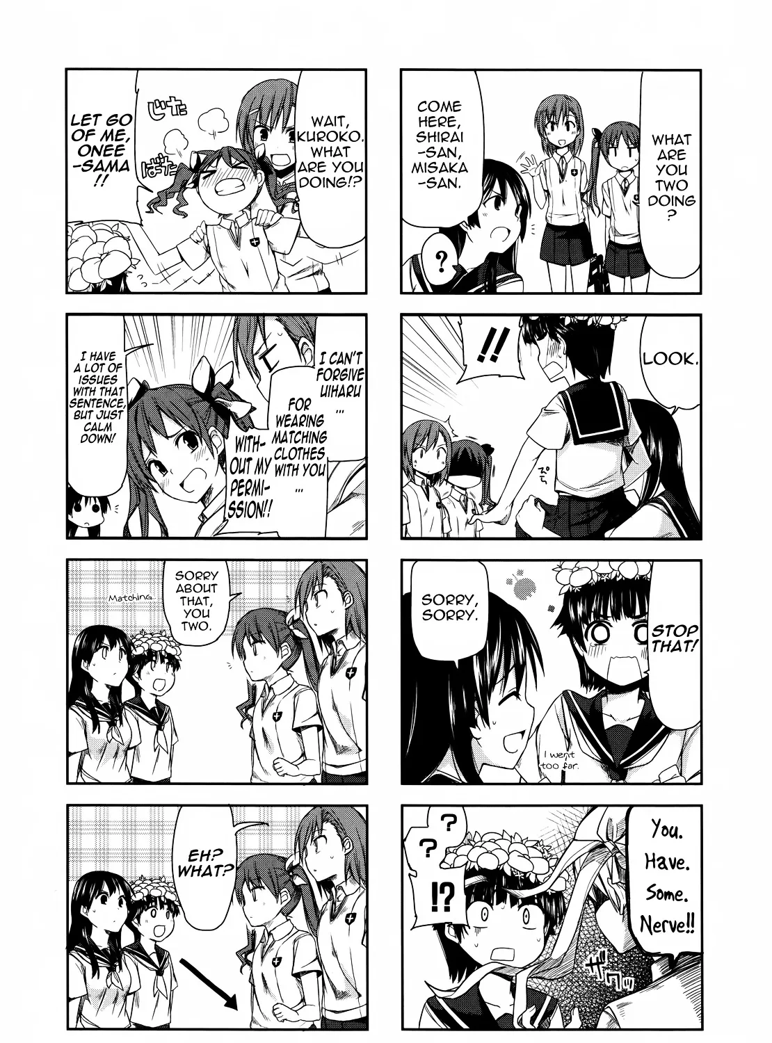 4-Koma Koushiki Anthology - Toaru Kagaku No Railgun X Toaru Majutsu No Index - Page 4