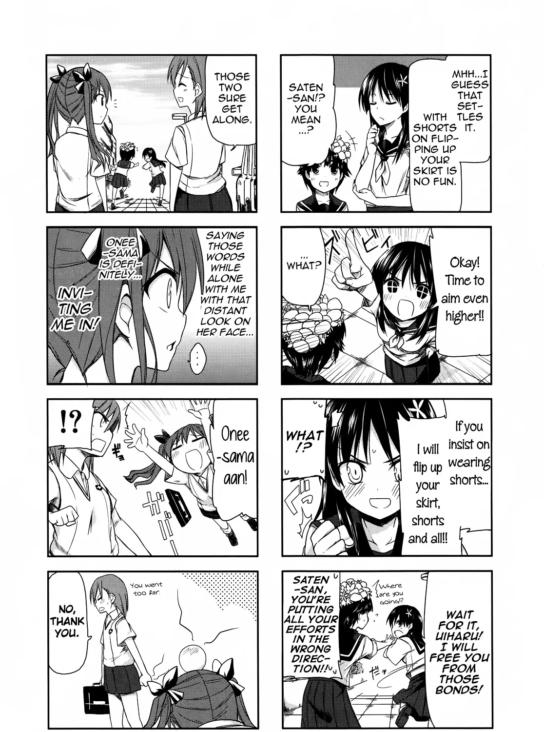 4-Koma Koushiki Anthology - Toaru Kagaku No Railgun X Toaru Majutsu No Index - Page 8