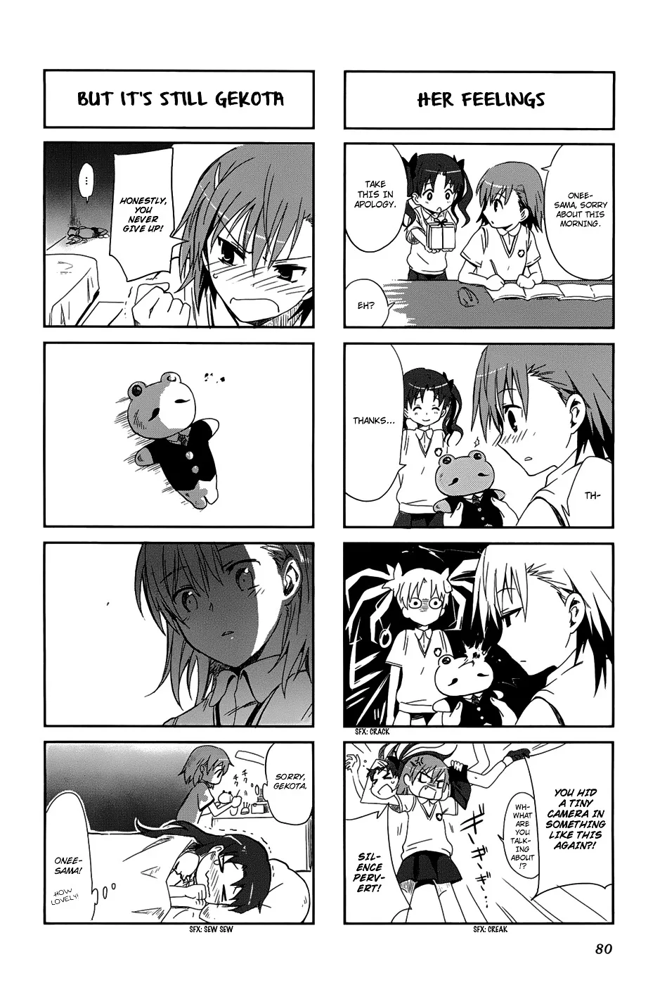 4-Koma Koushiki Anthology - Toaru Kagaku No Railgun X Toaru Majutsu No Index - Page 6