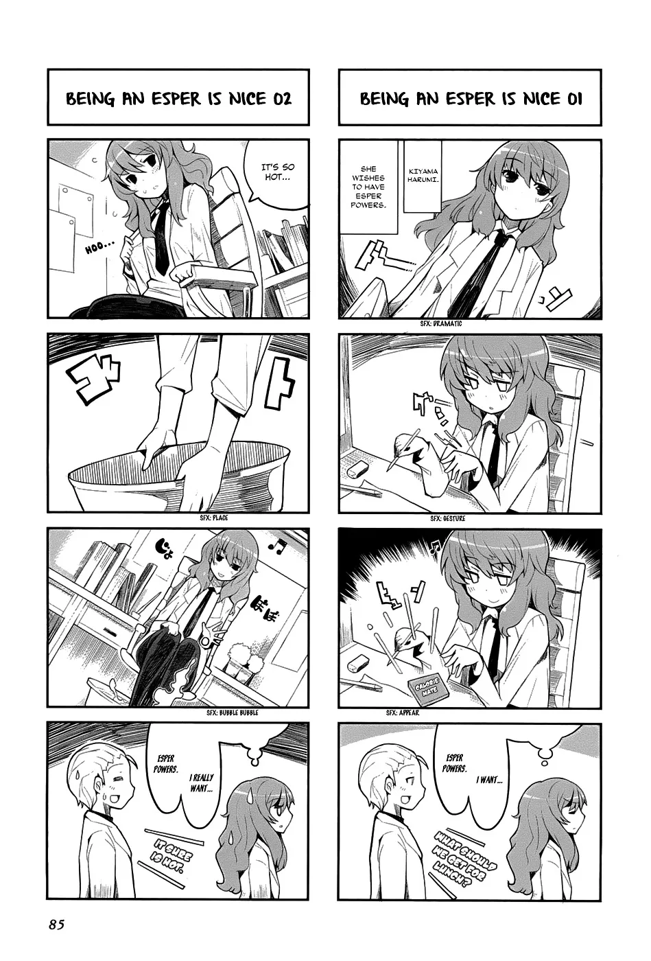 4-Koma Koushiki Anthology - Toaru Kagaku No Railgun X Toaru Majutsu No Index - Page 3