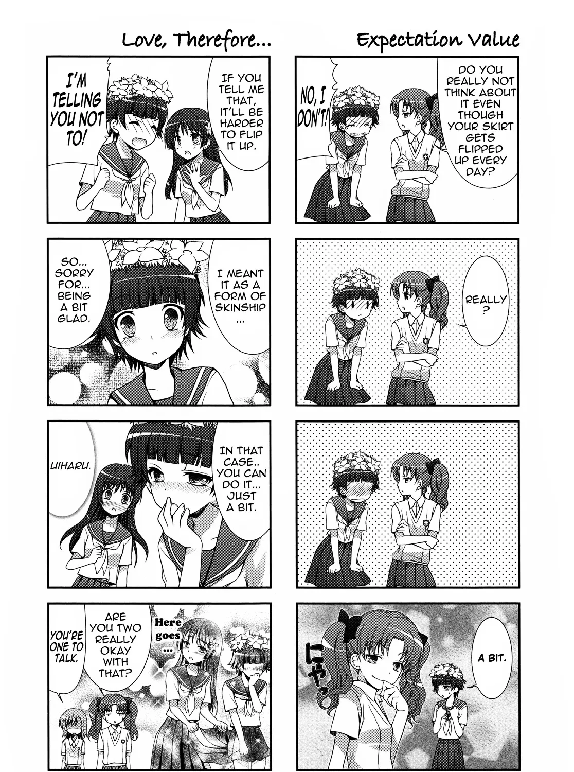 4-Koma Koushiki Anthology - Toaru Kagaku No Railgun X Toaru Majutsu No Index - Page 8