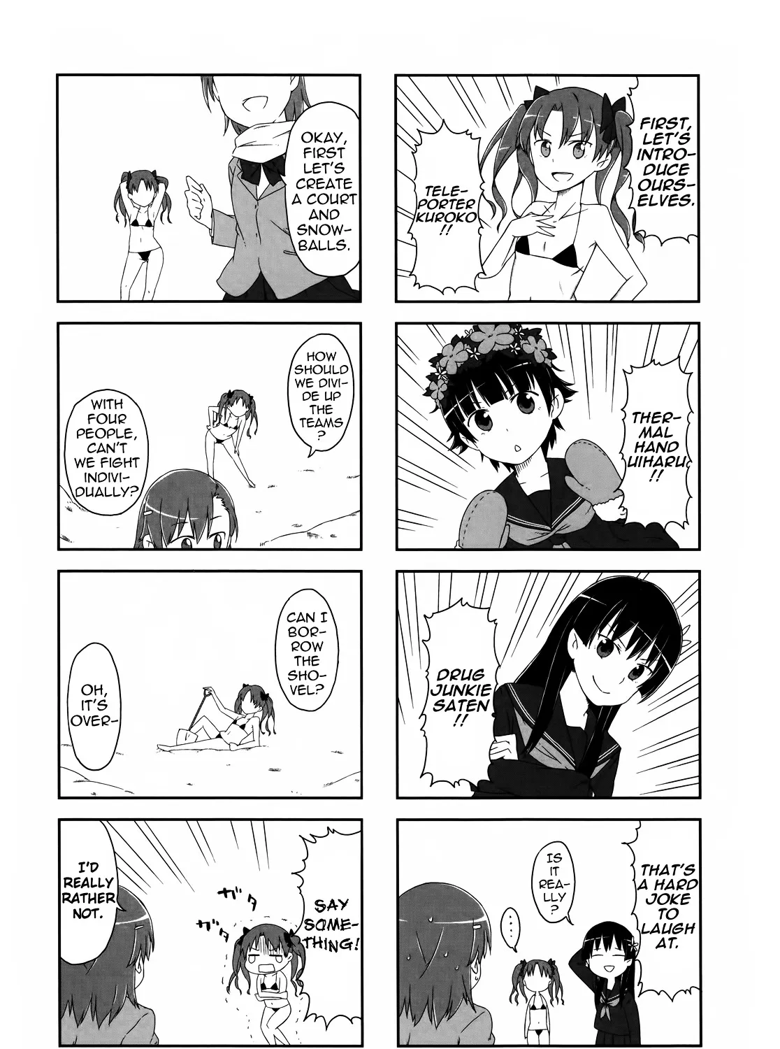 4-Koma Koushiki Anthology - Toaru Kagaku No Railgun X Toaru Majutsu No Index - Page 8