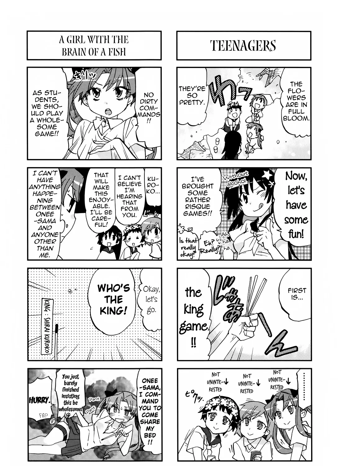 4-Koma Koushiki Anthology - Toaru Kagaku No Railgun X Toaru Majutsu No Index - Page 6