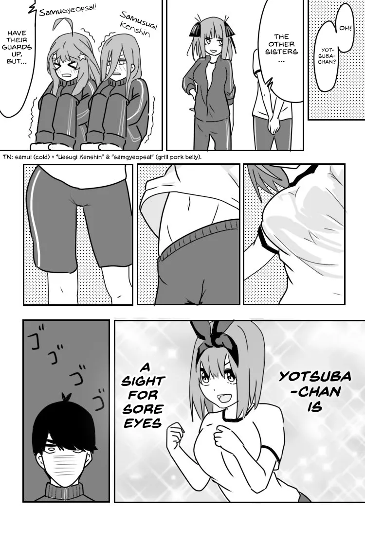 5Toubun No Hanayome - Yotsuba Doujins Chapter 10.1 page 2 - MangaKakalot