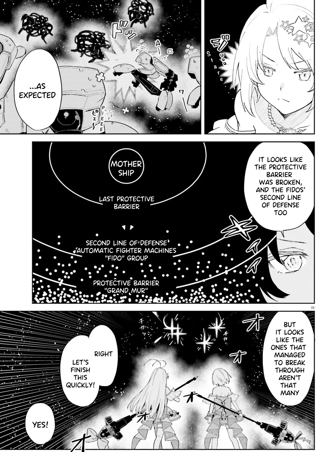 86 - Eighty-Six - Mahou Shoujo Regina ☆ Lena ~Tatakae! Ginga Koukou Senkan San Magnolia~ Chapter 1 page 13 - MangaKakalot