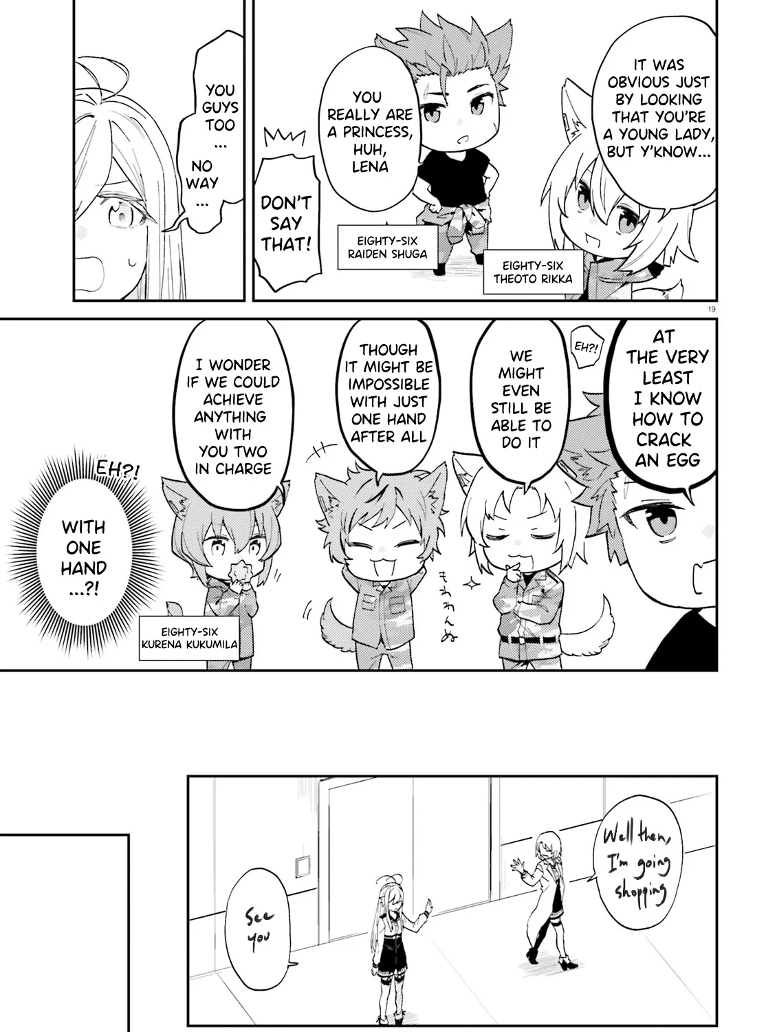 86 - Eighty-Six - Mahou Shoujo Regina ☆ Lena ~Tatakae! Ginga Koukou Senkan San Magnolia~ Chapter 1 page 31 - MangaKakalot