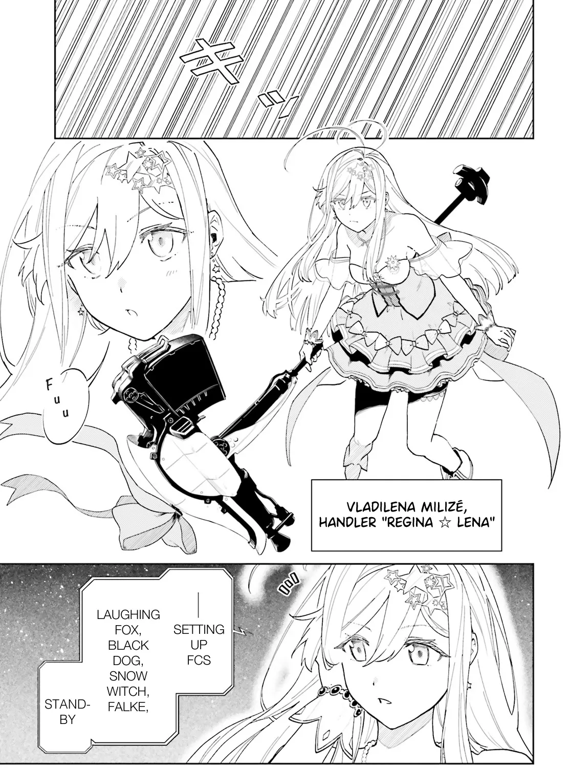 86 - Eighty-Six - Mahou Shoujo Regina ☆ Lena ~Tatakae! Ginga Koukou Senkan San Magnolia~ Chapter 1 page 9 - MangaKakalot