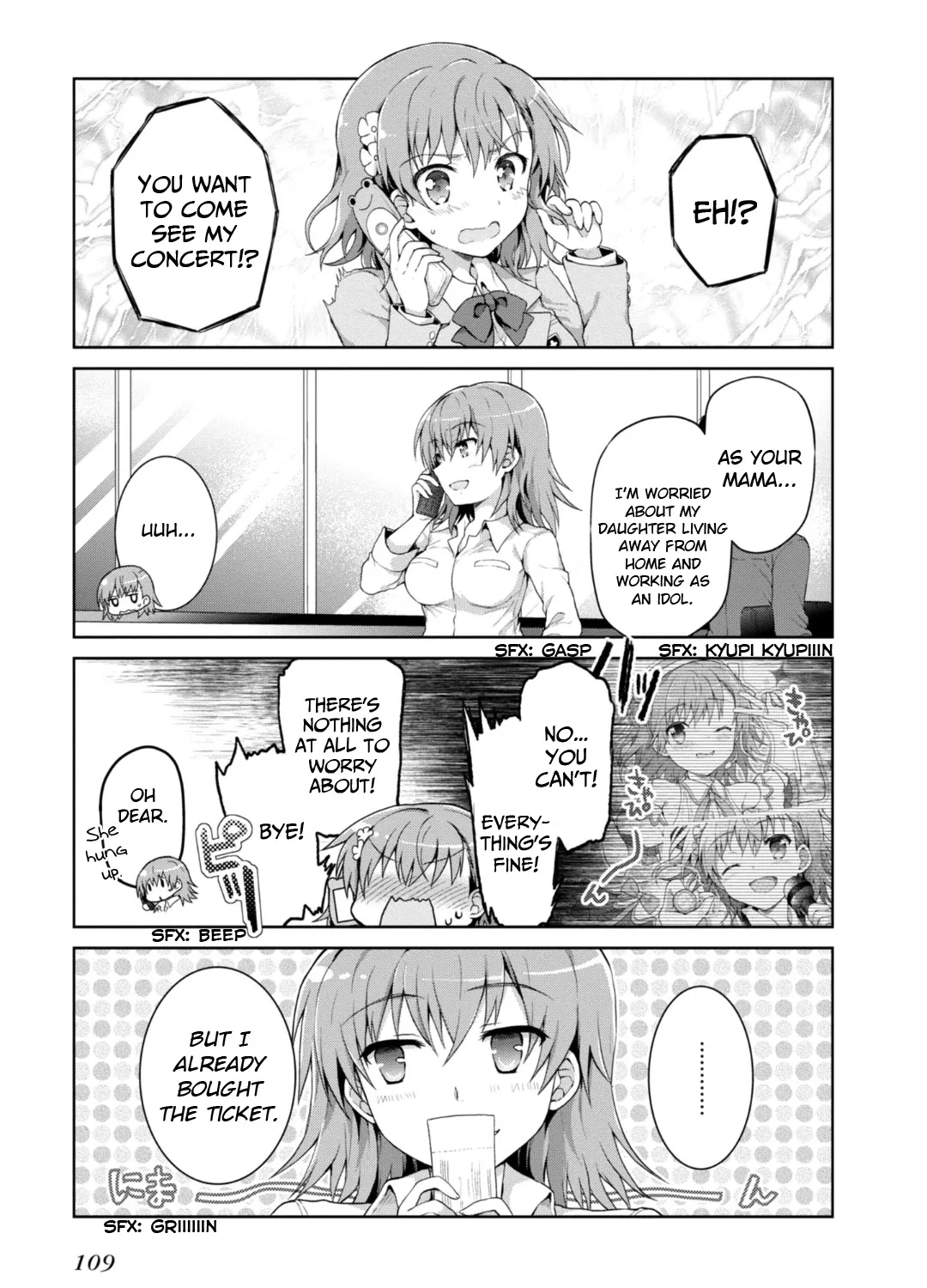 A Certain Idol Accelerator Chapter 19 page 1 - MangaNato