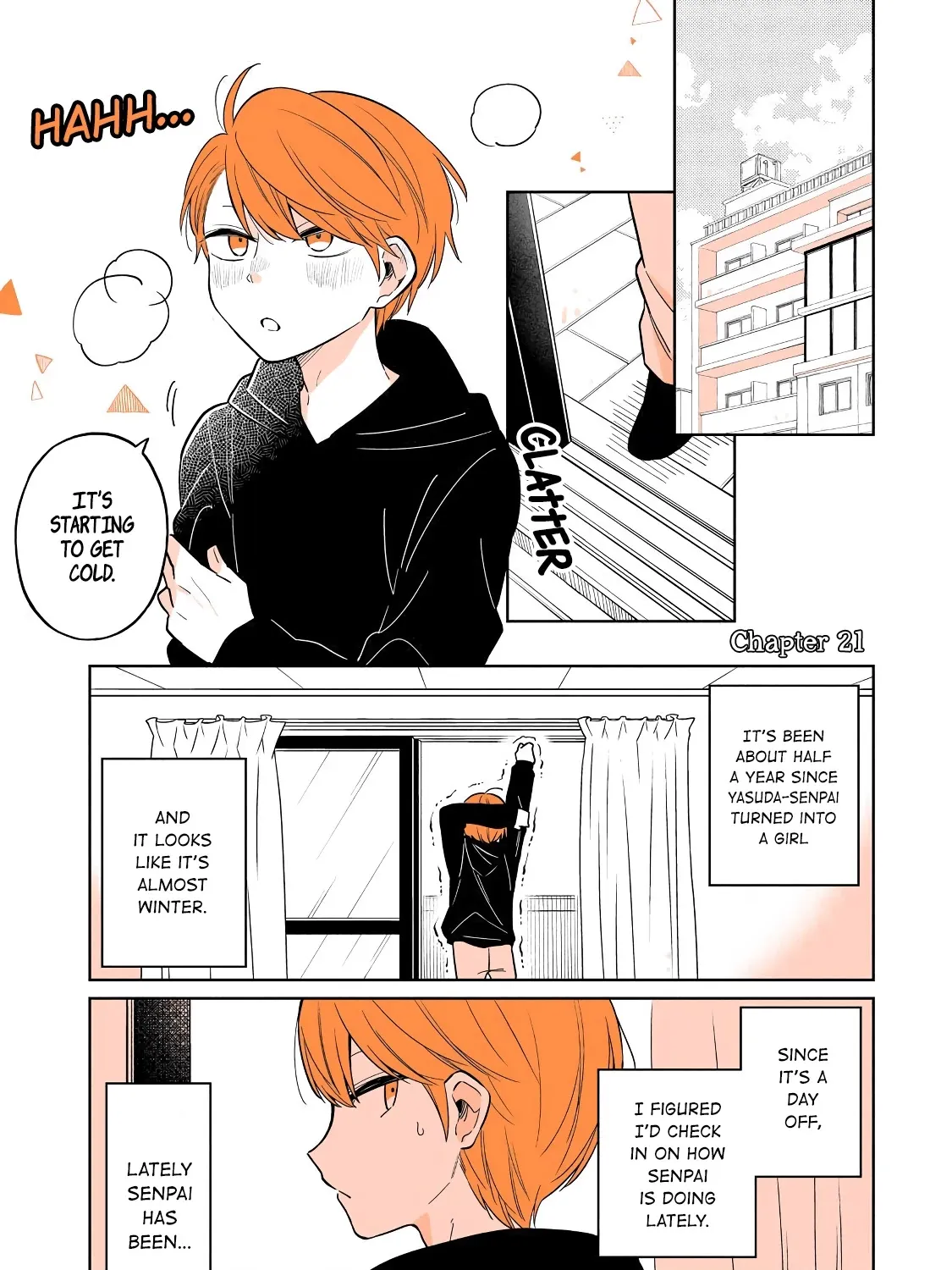 A Lazy Guy Woke Up as a Girl One Morning Chapter 21 page 1 - MangaKakalot