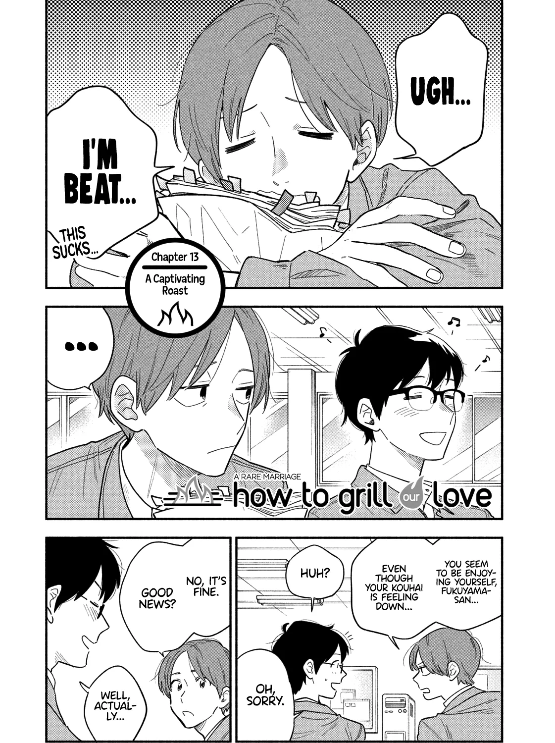 A Rare Marriage: How to Grill Our Love - Page 1