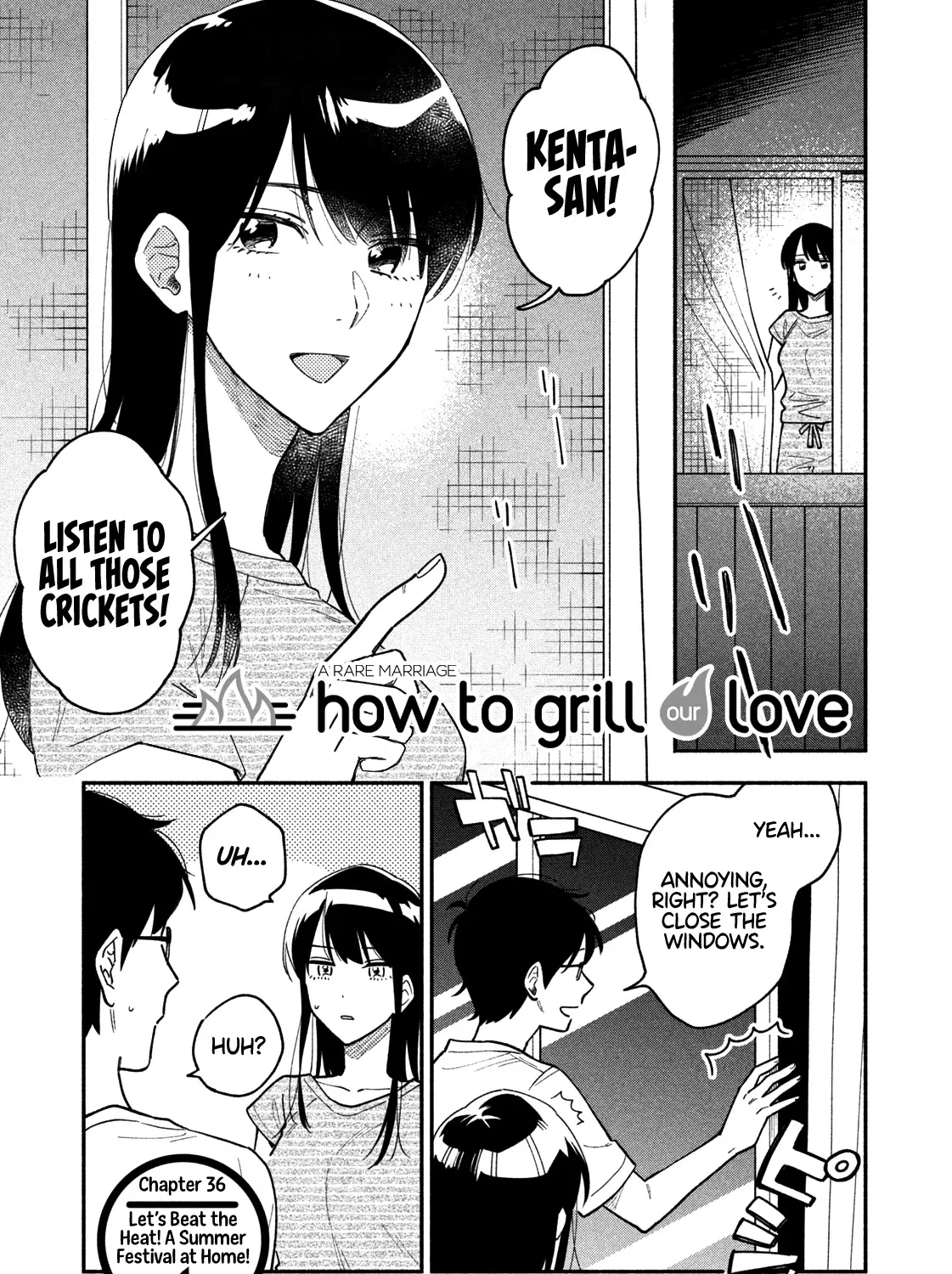 A Rare Marriage: How to Grill Our Love - Page 1