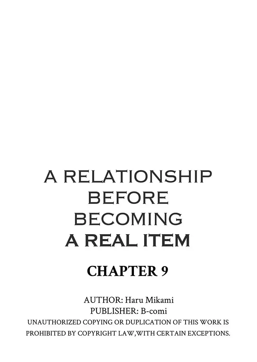 A Relationship Before Becoming A Real Item - Page 27