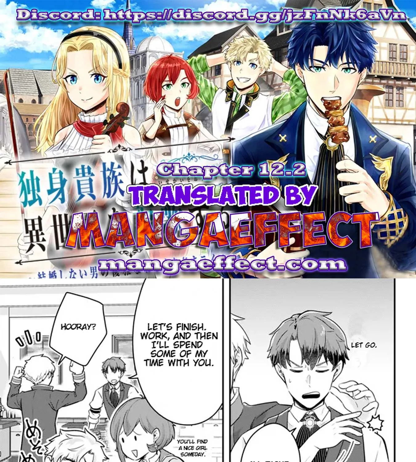 A Single Aristocrat Enjoys a Different World: The Graceful Life of a Man Who Never Gets Married Chapter 12.2 page 1 - MangaKakalot