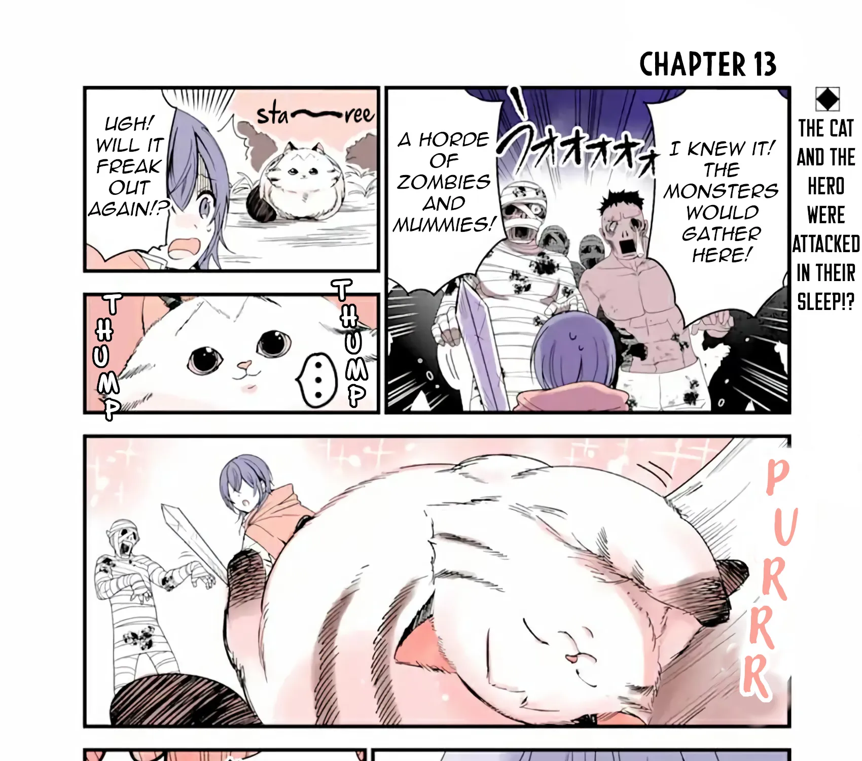 A Story About A Cat Reincarnated In A Different World Where There Are No Cats. Chapter 13 page 1 - MangaNato