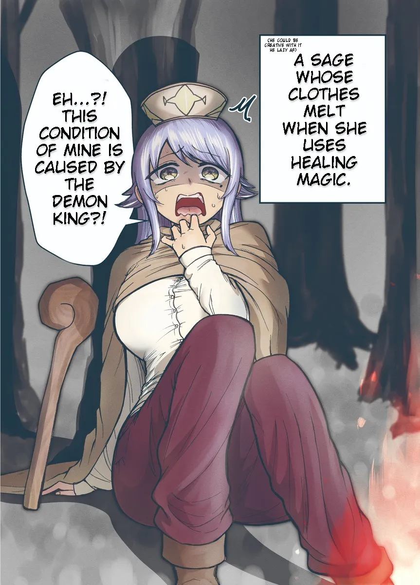 A Story About A Sage Whose Clothes Melt When She Uses Healing Magic. Chapter 7 page 1 - MangaKakalot