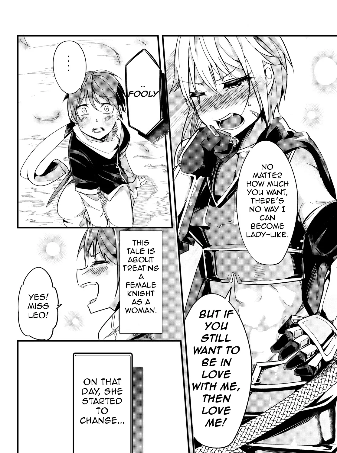 A Story About Treating A Female Knight Who Has Never Been Treated As A Woman As A Woman - Page 22