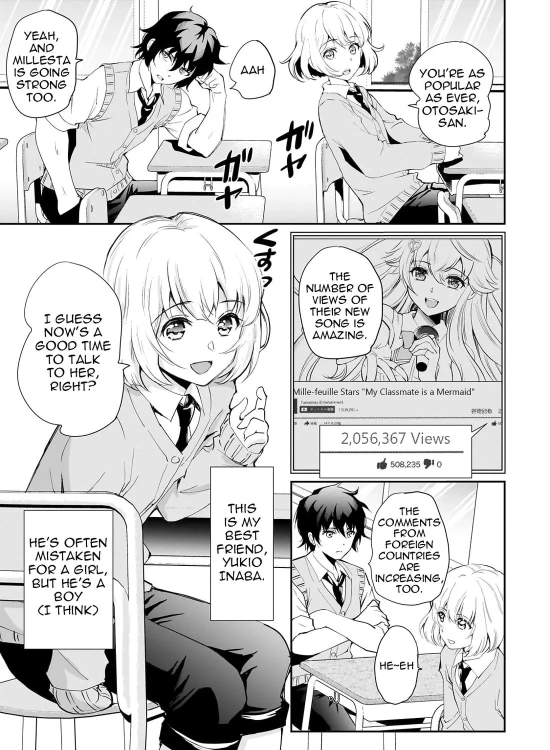 A Very Popular Idol Classmate Has Taken a Liking to Me, A Person Who Doesn’t Want to Work for my Whole Life Chapter 1 page 15 - MangaKakalot