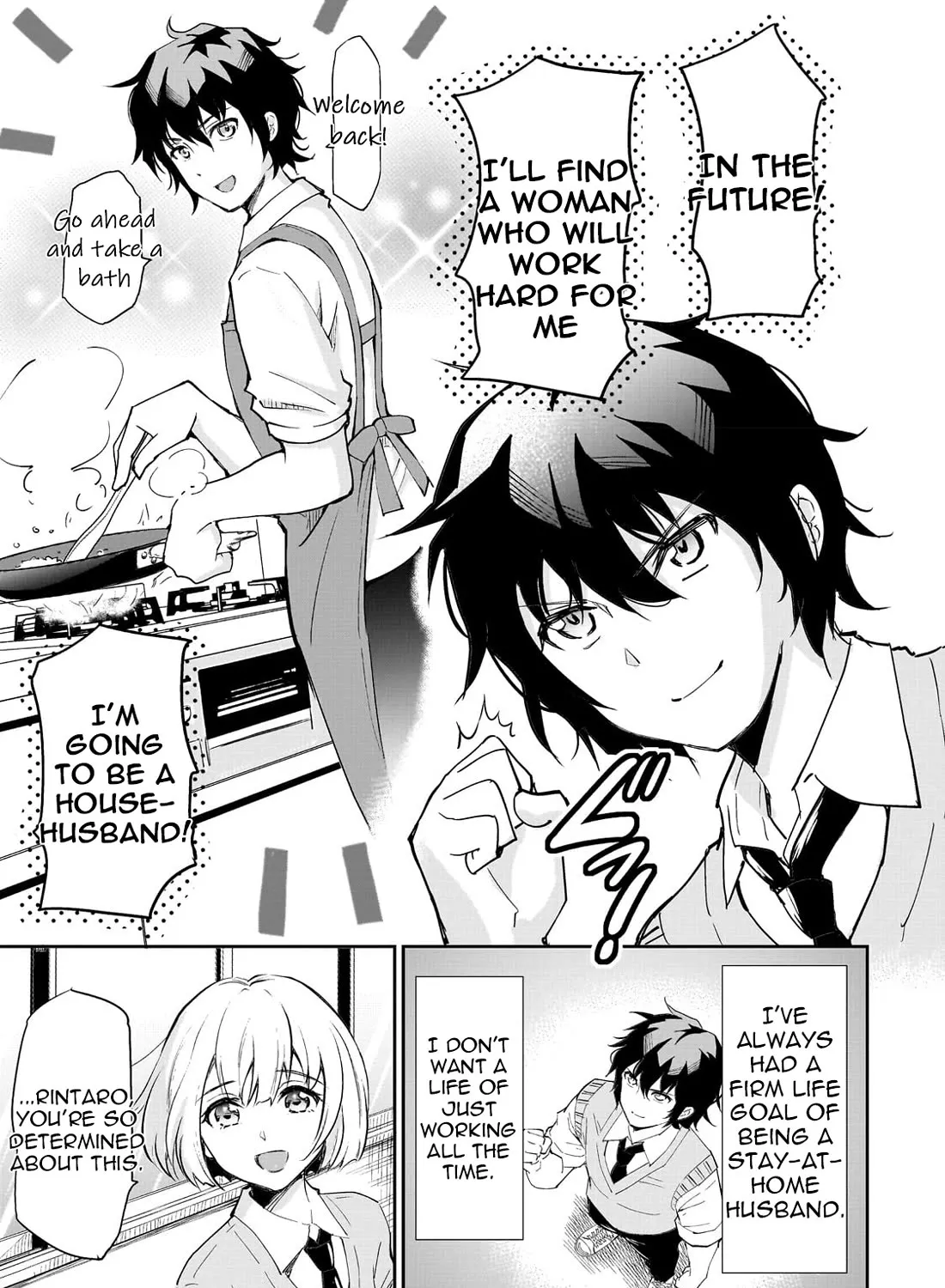 A Very Popular Idol Classmate Has Taken a Liking to Me, A Person Who Doesn’t Want to Work for my Whole Life Chapter 1 page 19 - MangaKakalot