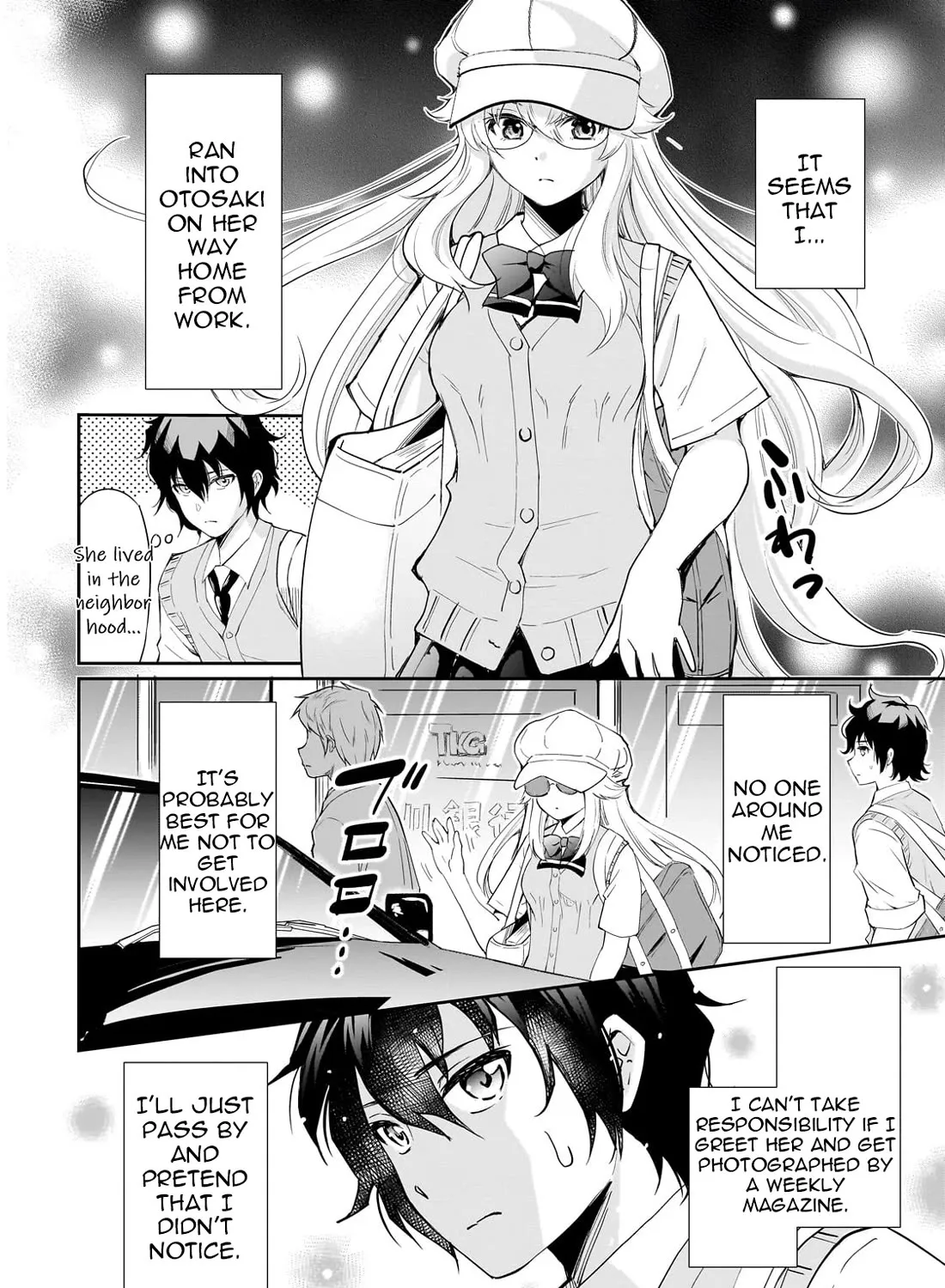 A Very Popular Idol Classmate Has Taken a Liking to Me, A Person Who Doesn’t Want to Work for my Whole Life Chapter 1 page 37 - MangaKakalot