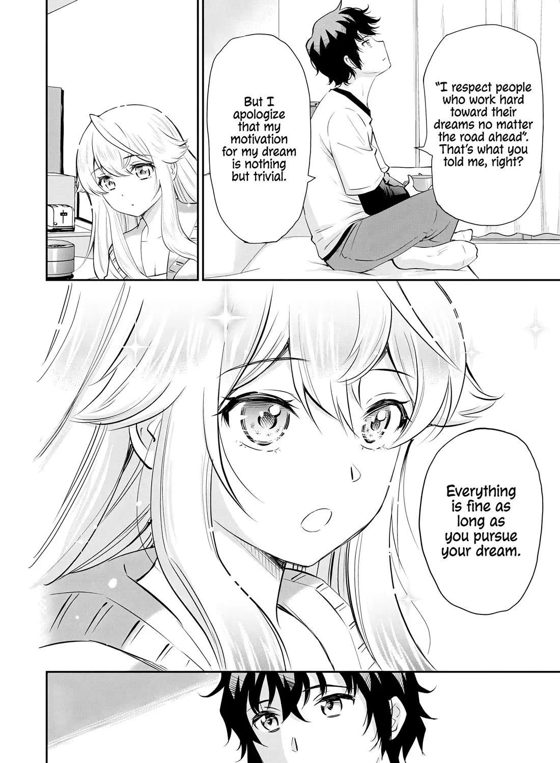 A Very Popular Idol Classmate Has Taken a Liking to Me, A Person Who Doesn’t Want to Work for my Whole Life Chapter 13 page 17 - MangaKakalot