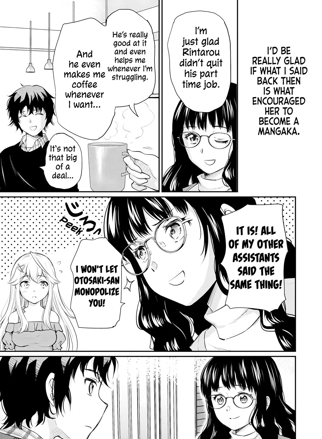 A Very Popular Idol Classmate Has Taken a Liking to Me, A Person Who Doesn’t Want to Work for my Whole Life Chapter 14 page 7 - MangaKakalot