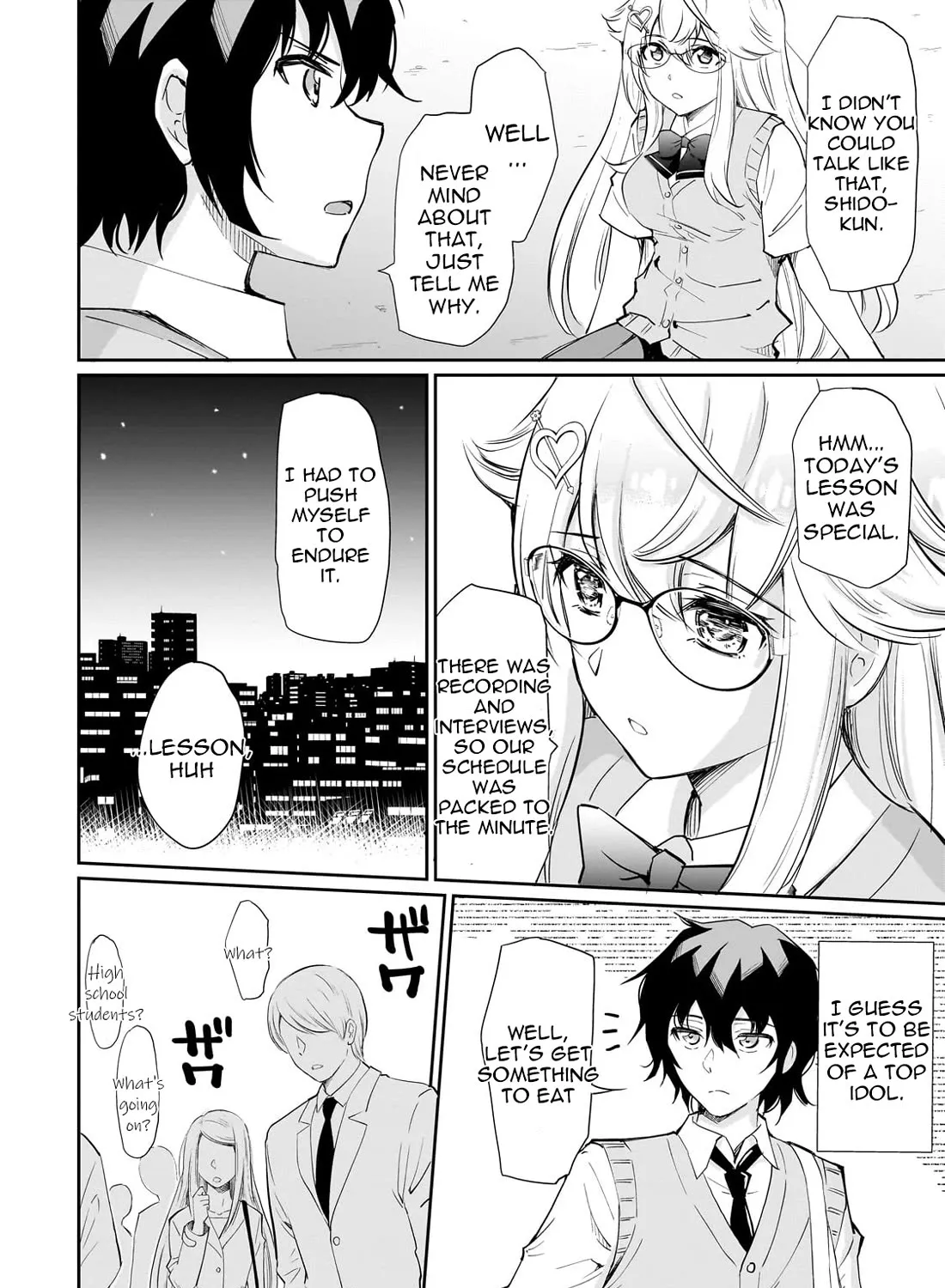 A Very Popular Idol Classmate Has Taken a Liking to Me, A Person Who Doesn’t Want to Work for my Whole Life Chapter 2 page 3 - MangaKakalot