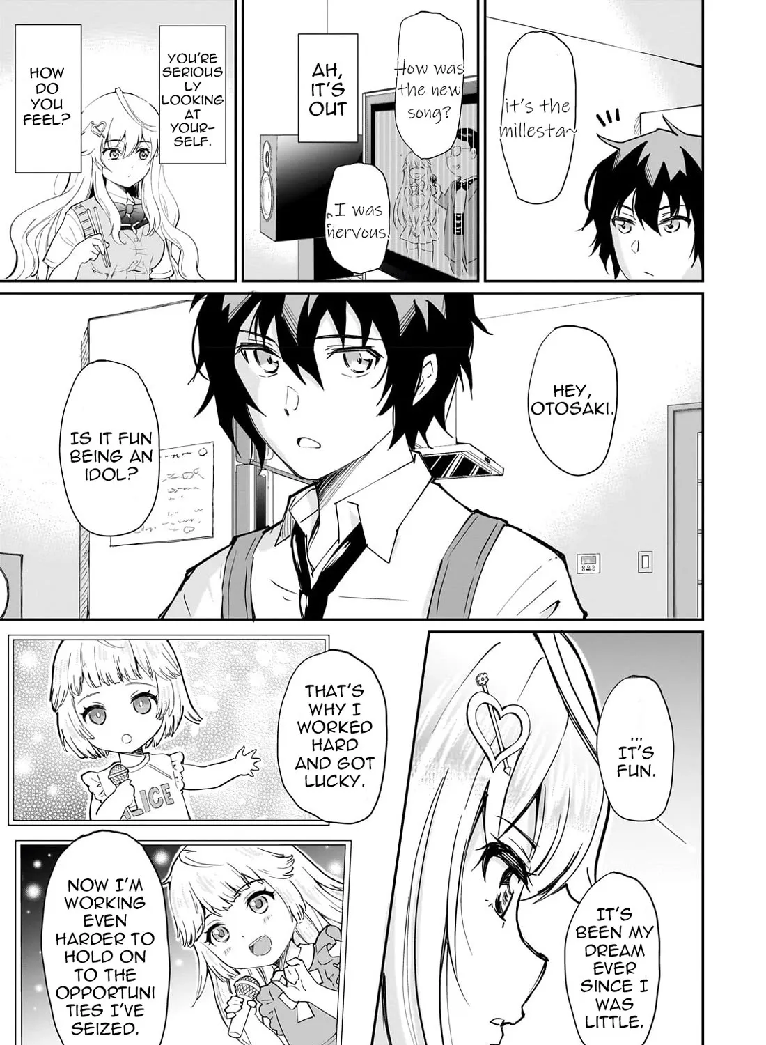 A Very Popular Idol Classmate Has Taken a Liking to Me, A Person Who Doesn’t Want to Work for my Whole Life Chapter 2 page 37 - MangaKakalot