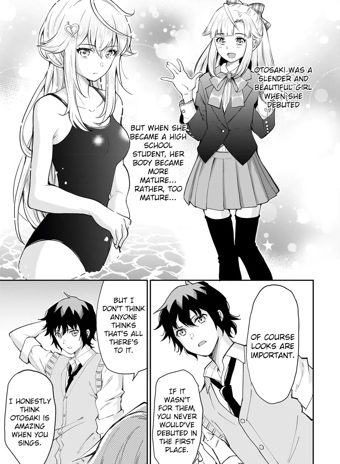 A Very Popular Idol Classmate Has Taken a Liking to Me, A Person Who Doesn’t Want to Work for my Whole Life Chapter 4 page 37 - MangaKakalot