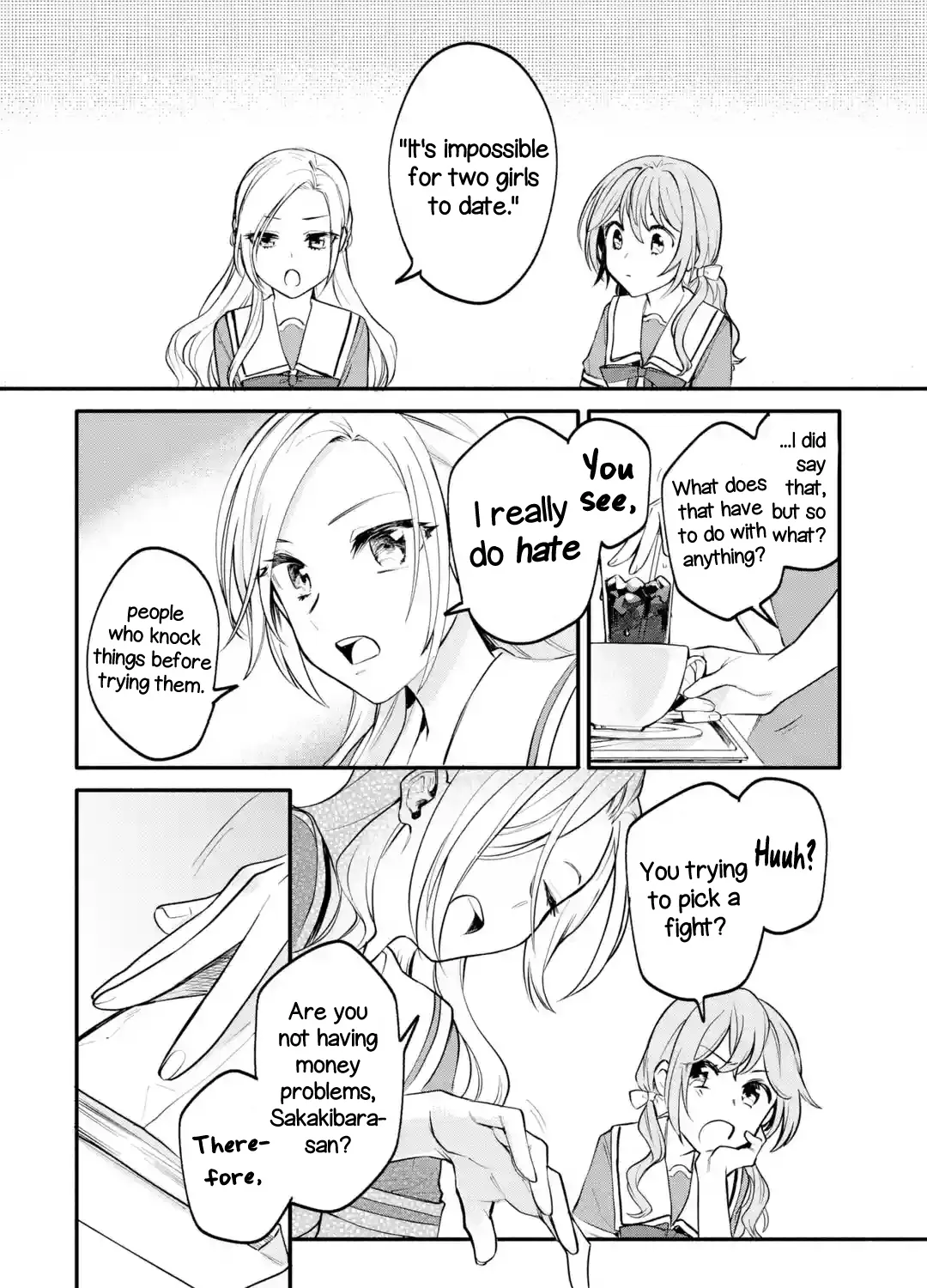 A Yuri Story About A Girl Who Insists "it