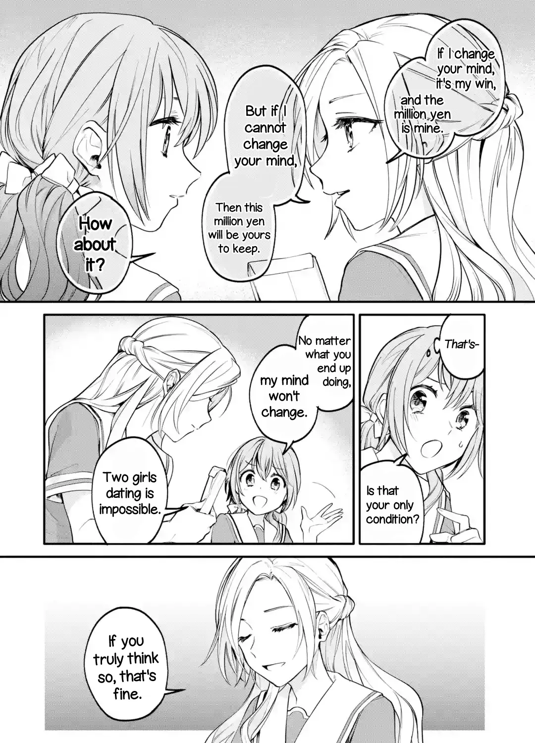 A Yuri Story About A Girl Who Insists "it