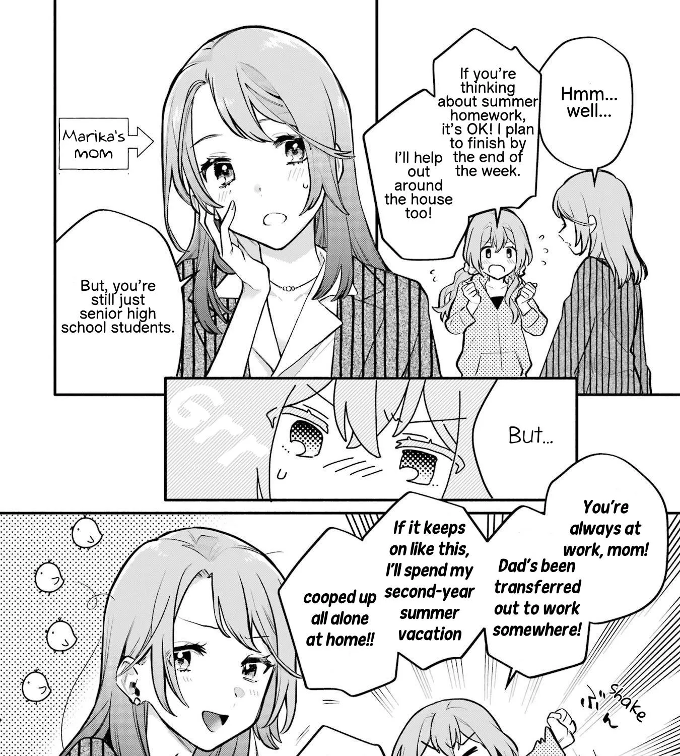 A Yuri Story About A Girl Who Insists "it