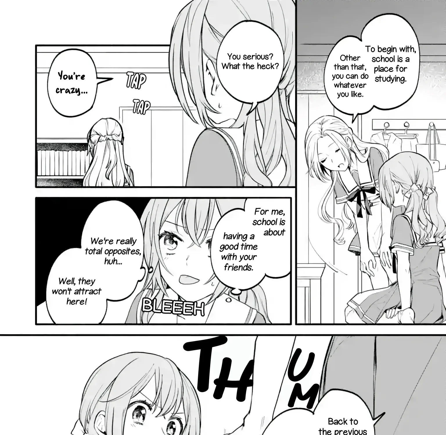 A Yuri Story About A Girl Who Insists "it