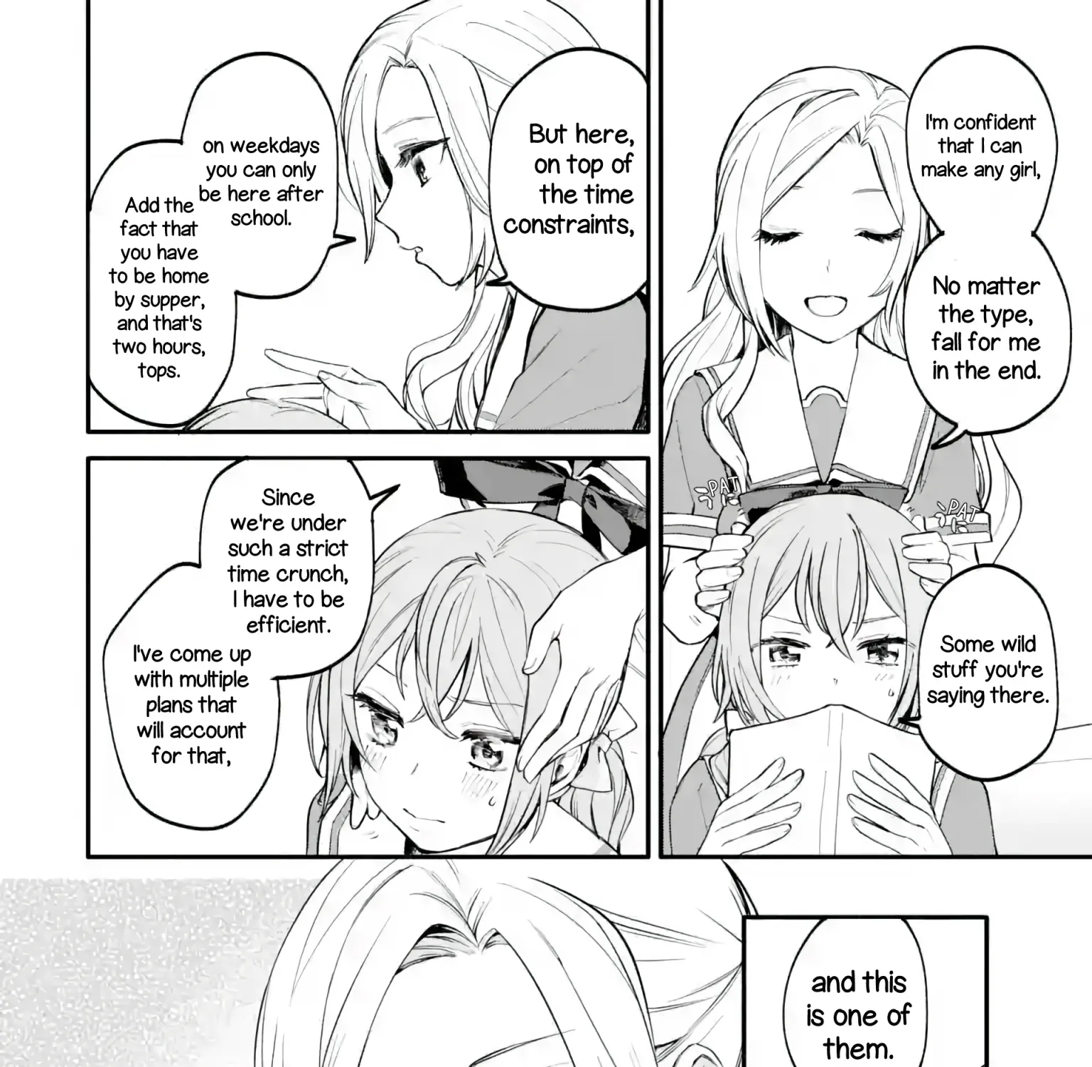 A Yuri Story About A Girl Who Insists "it