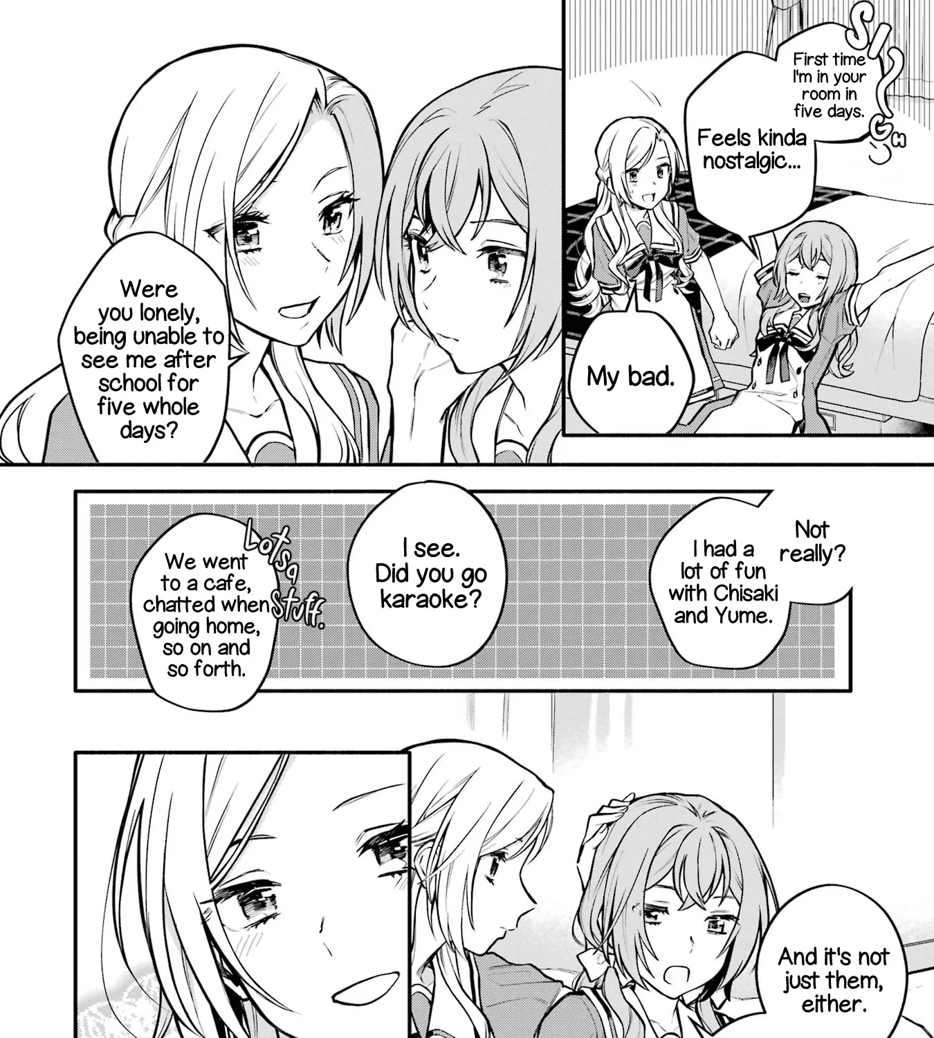 A Yuri Story About A Girl Who Insists "it