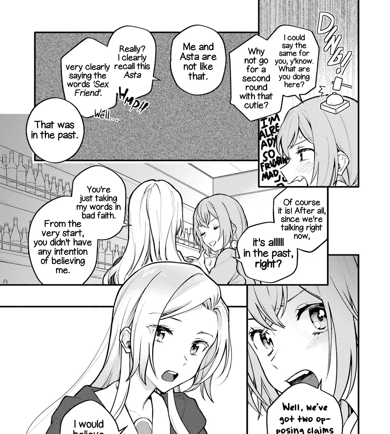 A Yuri Story About A Girl Who Insists "it