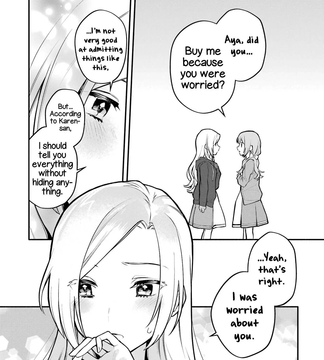 A Yuri Story About A Girl Who Insists "it