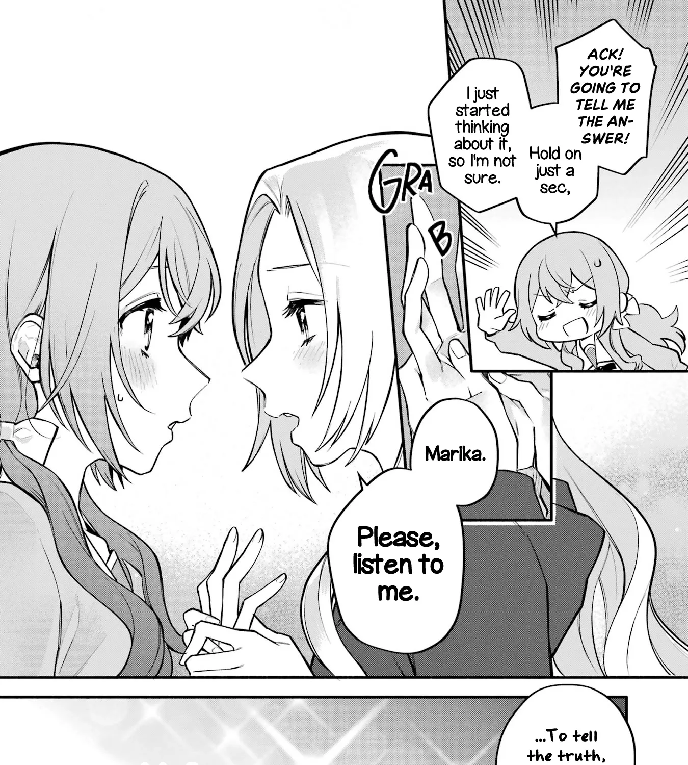 A Yuri Story About A Girl Who Insists "it