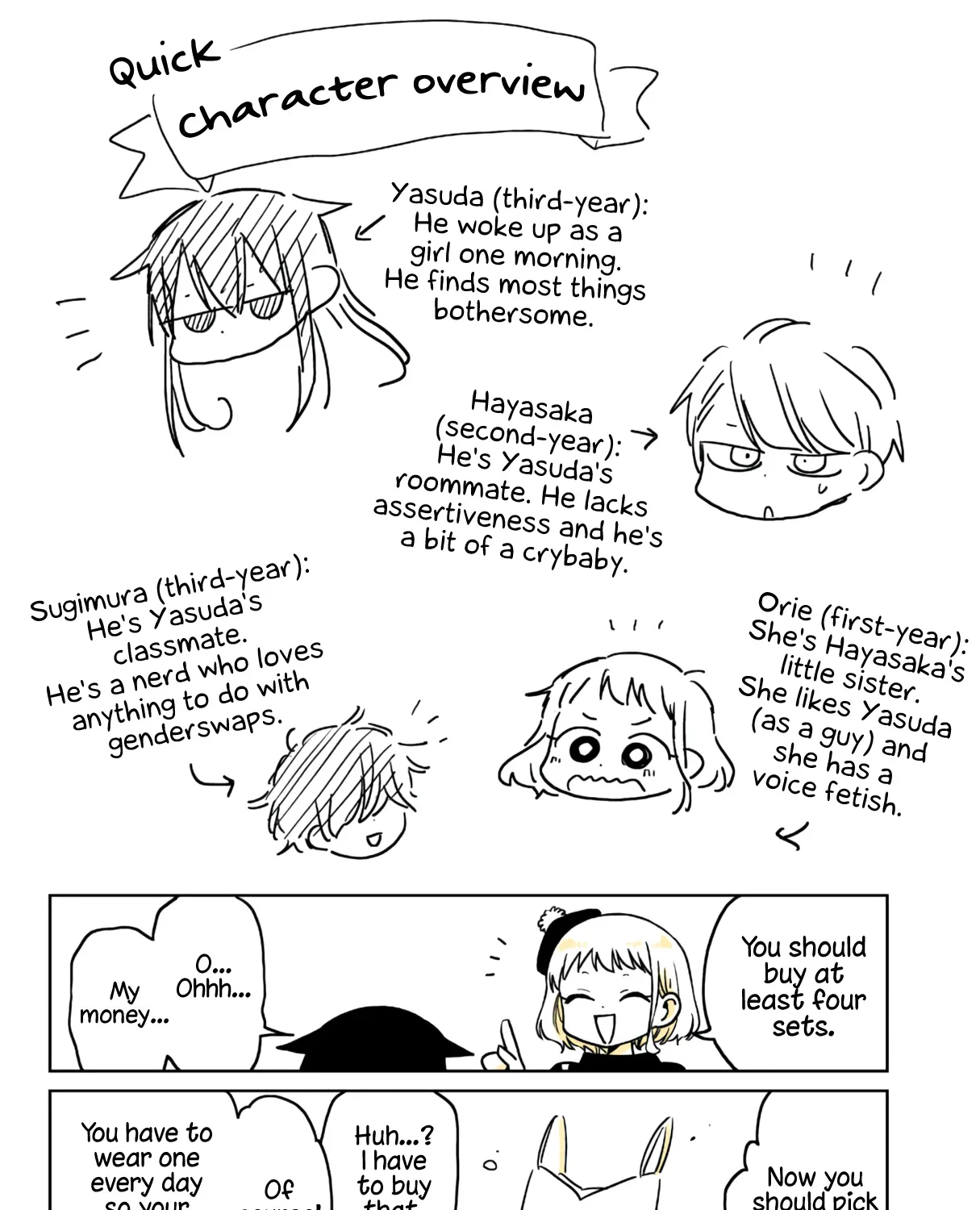 About A Lazy High School Guy Who Woke Up As A Girl One Morning - Page 11